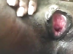 amateur close-up cumshot ebony horny juicy little masturbation milf